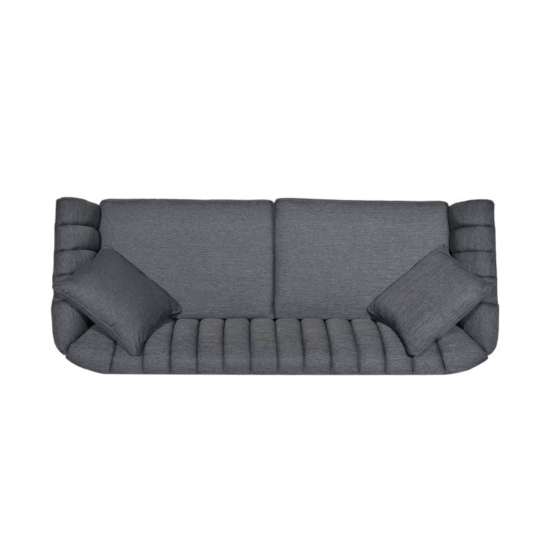 Ansonia Contemporary Fabric 3 Seater Sofa - Christopher Knight Home, 6 of 10