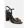 Kessel Tinted Clear Strap Block Heel Sandals - 2 of 4