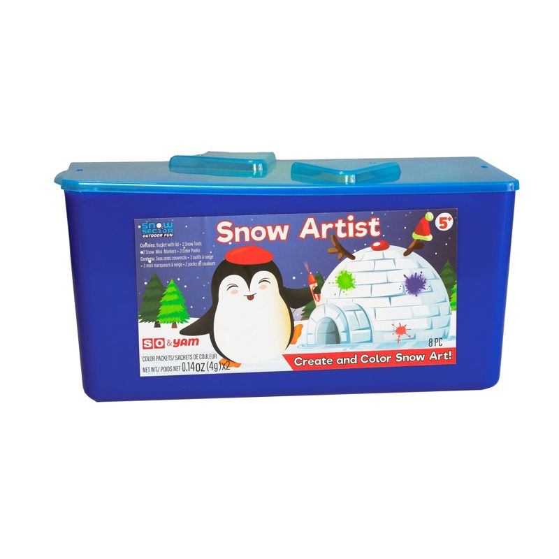 Snow Artist Bucket 8pc Set, 3 of 9