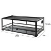 REPTI ZOO 35 Gallon Reptile Glass Terrarium, Double Hinge Door with Screen Ventilation Reptile Terrarium 36" x 18" x 12.6" - 2 of 4