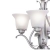 Vaxcel Monrovia 4 - Light Chandelier in  Brushed Nickel - 4 of 4