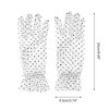 Unique Bargains Women's Mesh Pattern Sunblock Mittens 1 Pair - 3 of 4