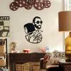 Metal Wall Art, Leon & Mathilda, Home Office and Living Room Decoration - 2 of 4
