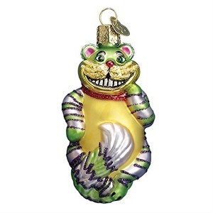 Old World Christmas Glass Blown Ornament for Christmas Tree, Cheshire Cat - 1 of 1