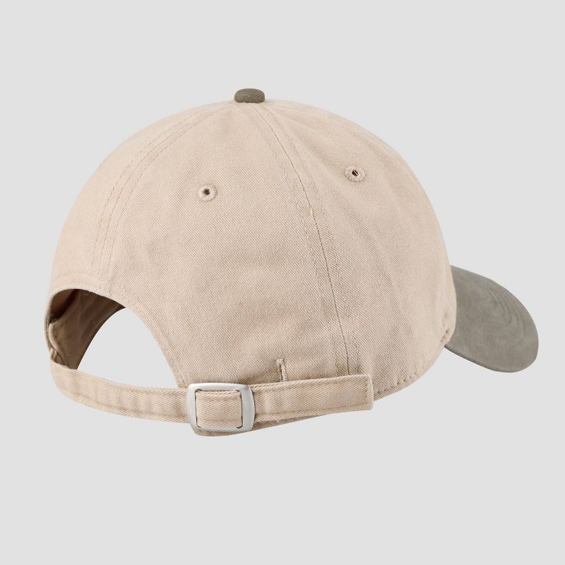 Wemco Men&#39;s Cotton Baseball Hat - Beige/Green, 4 of 7