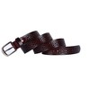 INSPIRE CHIC Women's Carved Multi-Hole Hollow Leather Belts - 4 of 4