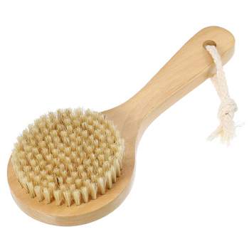 Cleanlogic Bath and Body Wooden Handle Bristle Bath Dry Brush