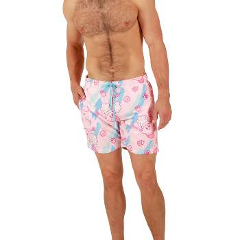 Kirby Chef Kirby Men's Pink Board Shorts
