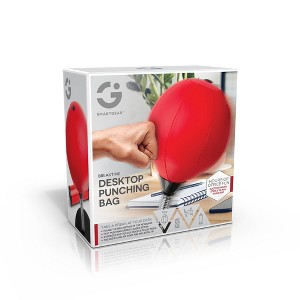 SmartGear Desk Punching Bag Red: Desktop & Office Punch Bag with Suction Cups, Gaming Boxing Toy, 15.75" Height - 1 of 4