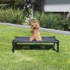Elevated Dog Bed Cover - 24.5x18.5-Inch Replacement Pet Bed Cover with Mesh Panel - For Indoor/Outdoor Use - Dog Cot Not Included by PETMAKER (Blue) - 2 of 4