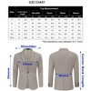Men's Casual Sport Coat Lightweight Linen Blazer One Button Business Suit Jackets Stylish Daily Suits - 4 of 4