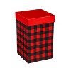 Evergreen Ceramic Travel Cup, 17 OZ. ,w/box, Red & Black Buffalo Plaid - 3 of 3