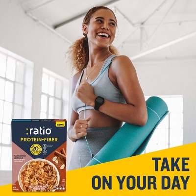 :ratio Protein Fiber Cinnamon Almond Breakfast Cereal - 15.4oz