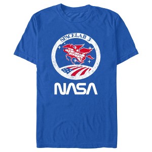 Men's NASA Distressed Spacelab 3 T-Shirt - 1 of 4