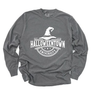 Simply Sage Market Halloweentown University Hat Garment Dyed Long Sleeve - 1 of 4