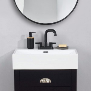 Two-Handle Widespread Bathroom Sink Faucet with 3-Hole Installation and 360� Swivel Spout - 1 of 4