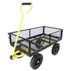 Grungis Multi-Functional Garden Cart,Heavy-Duty Wagon Cart with All-Terrain Wheels,Utility Cart for Garden Camping Shopping - 2 of 4