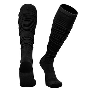 Pear Sox SCRUNCH Knee High Long Performance Socks - Black - 1 of 2