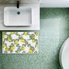 Stupell Industries Kitchen Lemony Stripes Printed Plush Bathroom Floor Mat, design by Anna Quach - 3 of 4