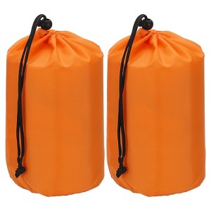 Unique Bargains Camping Hiking Travel Waterproof Portable Tent Sleeping Bag Stuff Sacks 2 Pcs - 1 of 4