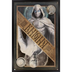 Trends International Marvel Moon Knight - Card Framed Wall Poster Prints - 1 of 4