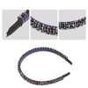 Unique Bargains Women's Faux Crystal Headband 0.59" Wide 1Pc - 3 of 4