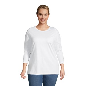 Lands' End Women's Cotton Supima Tunic - 1 of 4
