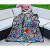 Surreal Entertainment Marvel Comics Covers Fleece Throw Blanket | 45 x 60 Inches - 4 of 4