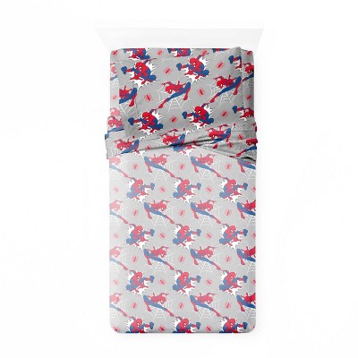 Twin Spider-Man Flannel Sheet