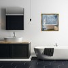 Stupell Industries Blue Floral Relax Bathroom Scene Floating Frame Canvas Art - 3 of 4