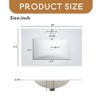 30" Bathroom Vanity, Modern Bathroom Cabinet with Sink Combo Set, Bathroom Storage Cabinet with a Soft Closing Door and 3 Drawers - Leovsnove - 3 of 4