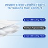 Peace Nest Lightweight Breathable Cooling Blanket for Hot Sleepers, Cool Touch Summer Comforter - 4 of 4