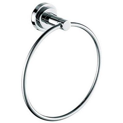 KubeBath Aqua Rondo by KubeBath Towel Ring