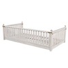 YOOCOZZ Wood Patio Minimalist Twin Size Porch Swing Bed with Ropes - 4 of 4