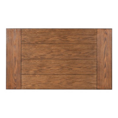 Austin Black and Ash Wood Two Shelf Desk