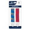 BabyFanatic Officially Licensed Unisex Pacifier Clip 2-Pack - NCAA Kansas Jayhawks - Officially Licensed Baby Apparel - 3 of 3