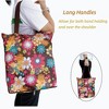 Kitchen Reusable Grocery Shopping Bags Foldable Tote Bag with Zipper F - 4 of 4