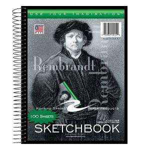 Roaring Spring Paper Products Sketchbook, 11" x 8-1/2", 100 Sheets - 1 of 3