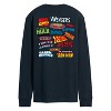 Men's - Marvel - Logo Collage Long Sleeve Graphic T-Shirt - 2 of 4