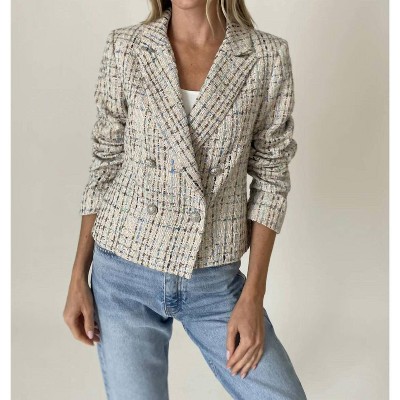 Women's Katy Tweed Blazer - SIX/FIFTY