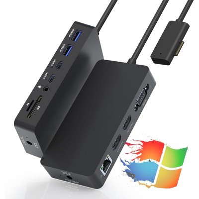 Craze Ventures Surface Pro 12-in-1 Docking Station