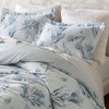 Harbor House Living 100% Cotton Botanical Print Duvet Set, Premium Sateen Face Bedding Set with Matching Shams - 3 of 4