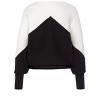 Women's Color Block Ribbed Knit Sweater - LASCANA - 4 of 4