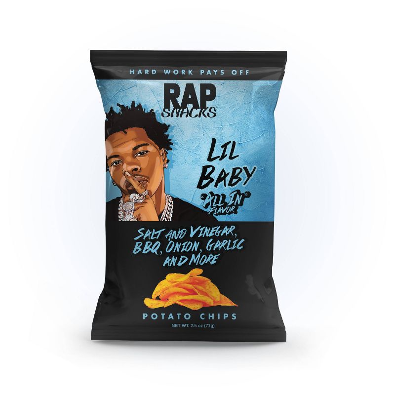 Rap Snacks All In Potato Chips - Lil Baby &#8211; 2.5oz, 1 of 4
