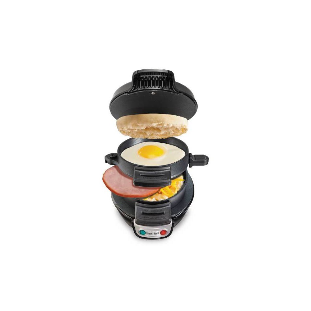 Hamilton Beach Breakfast Sandwich Maker - Black - 25477