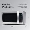 Farberware Professional 1.3 Cu. Ft. 1000-Watt Microwave Oven, Stainless Steel - 4 of 4
