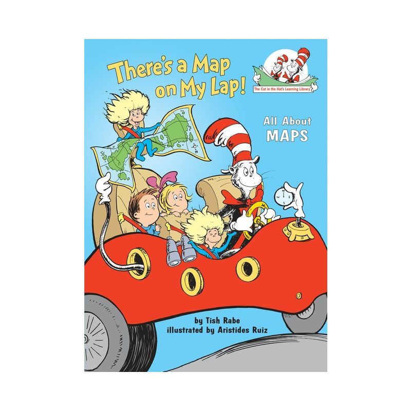 There's a Map on My Lap! All about Maps - (Cat in the Hat's Learning Library) by  Tish Rabe (Hardcover), 1 of 2