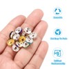 Unique Bargains Rhinestone DIY Jewelry Making Spacer Beads 50 Pcs - 4 of 4