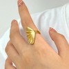 Anna-Kaci Bohemian Gold Shell Starfish Adjustable Rings for Women ummer Ocean Punk Jewelry - image 4 of 4