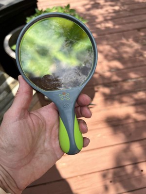 Toy magnifying store glass target